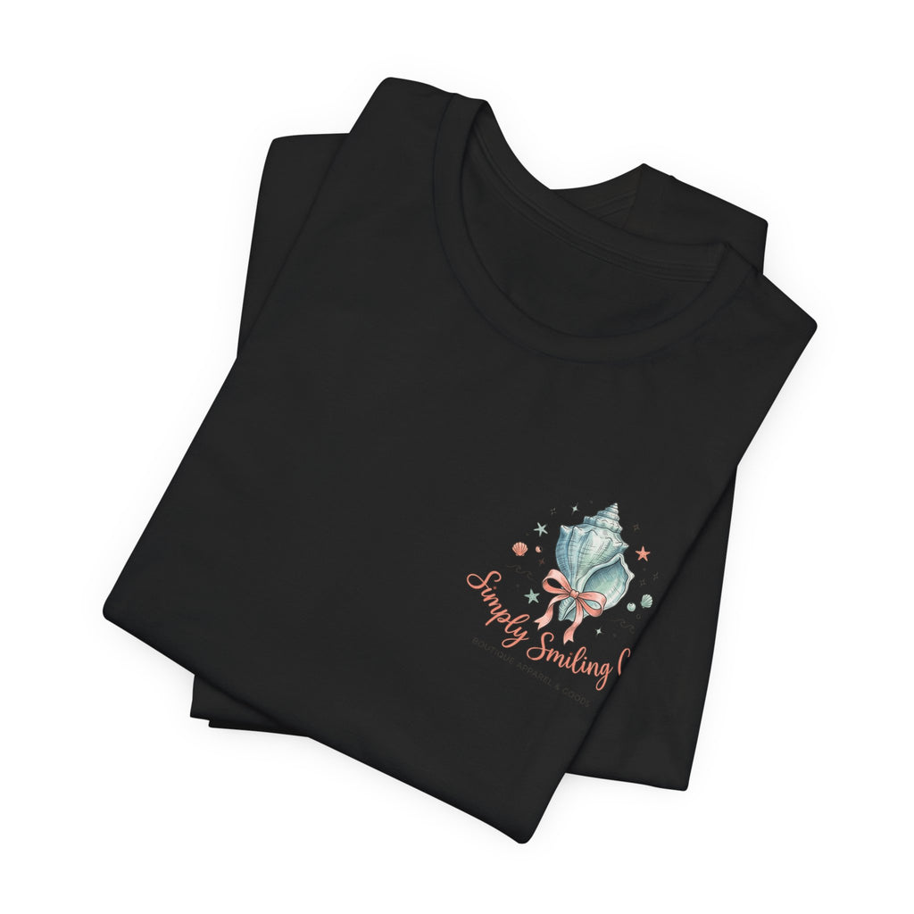 Sea Turtle Shells Tee | coastal aesthetic, pastel blue sea breeze