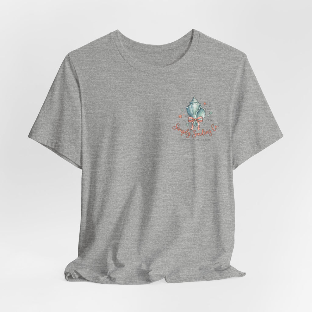 Sea Turtle Shells Tee | coastal aesthetic, pastel blue sea breeze