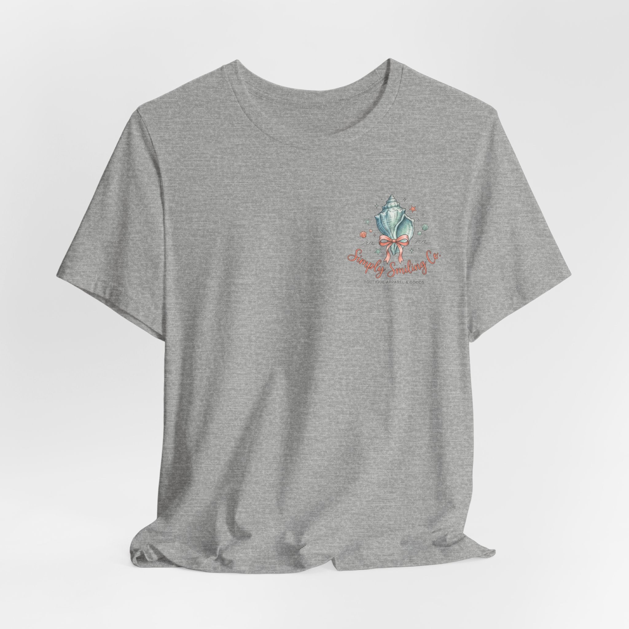 Sea Turtle Shells Tee | coastal aesthetic, pastel blue sea breeze