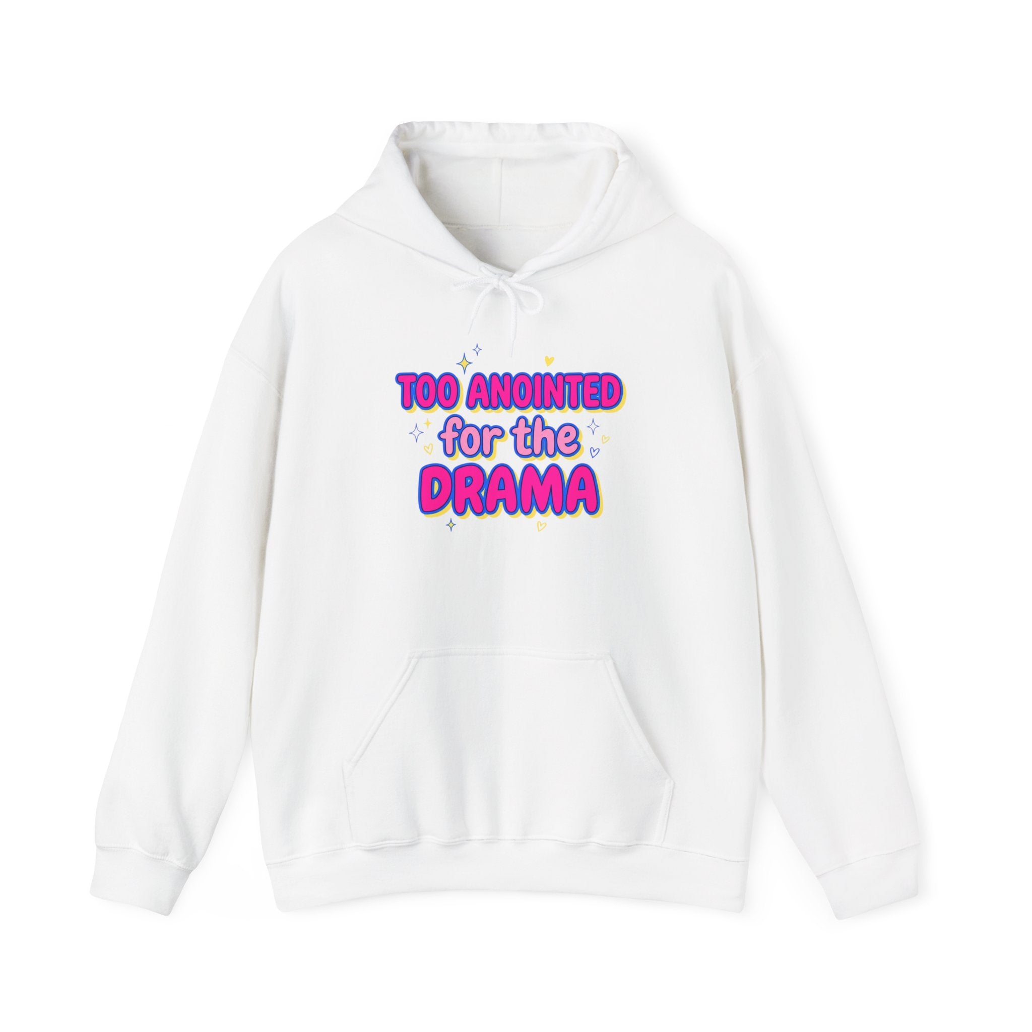 Too Amused for the Drama Hoodie | Gen Z sassy, snarky minimalist type