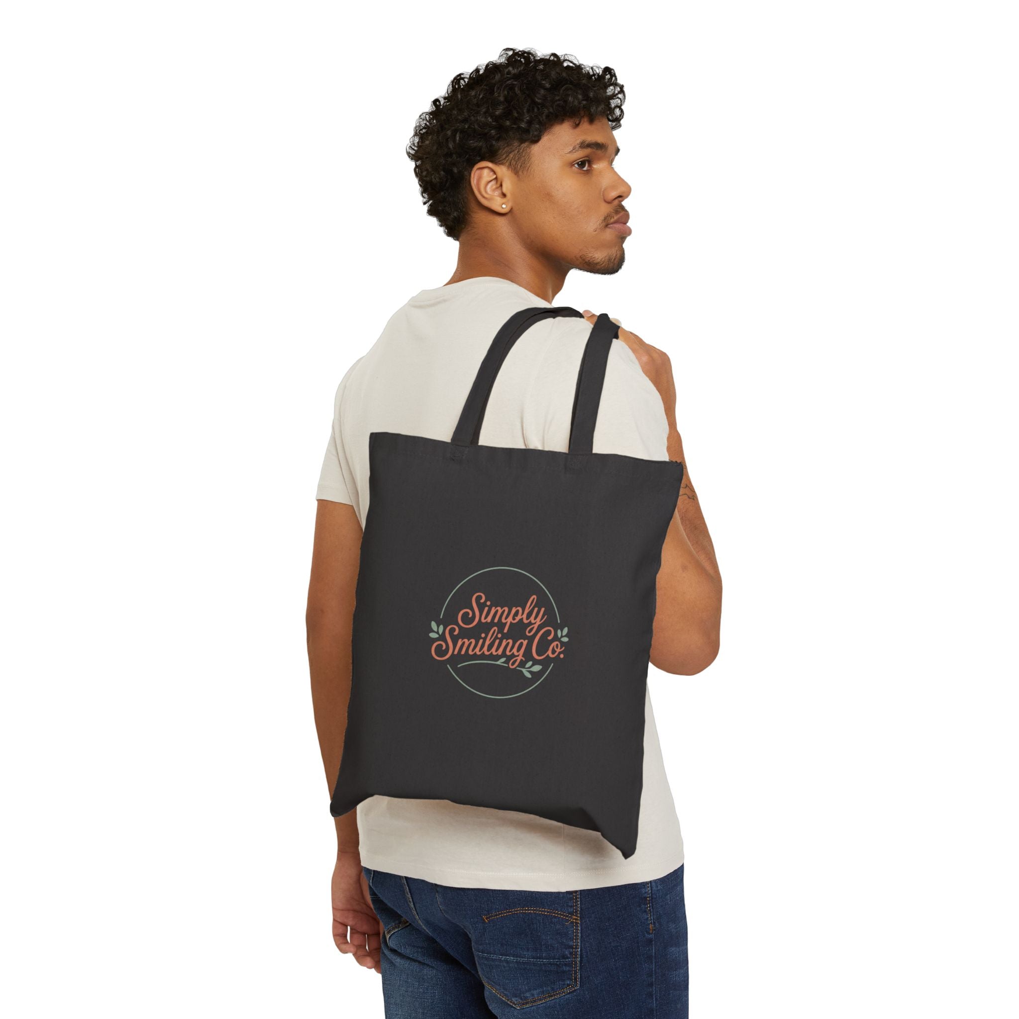 Playful Sassy Saying Tote | Gen Z Snark, minimalist type