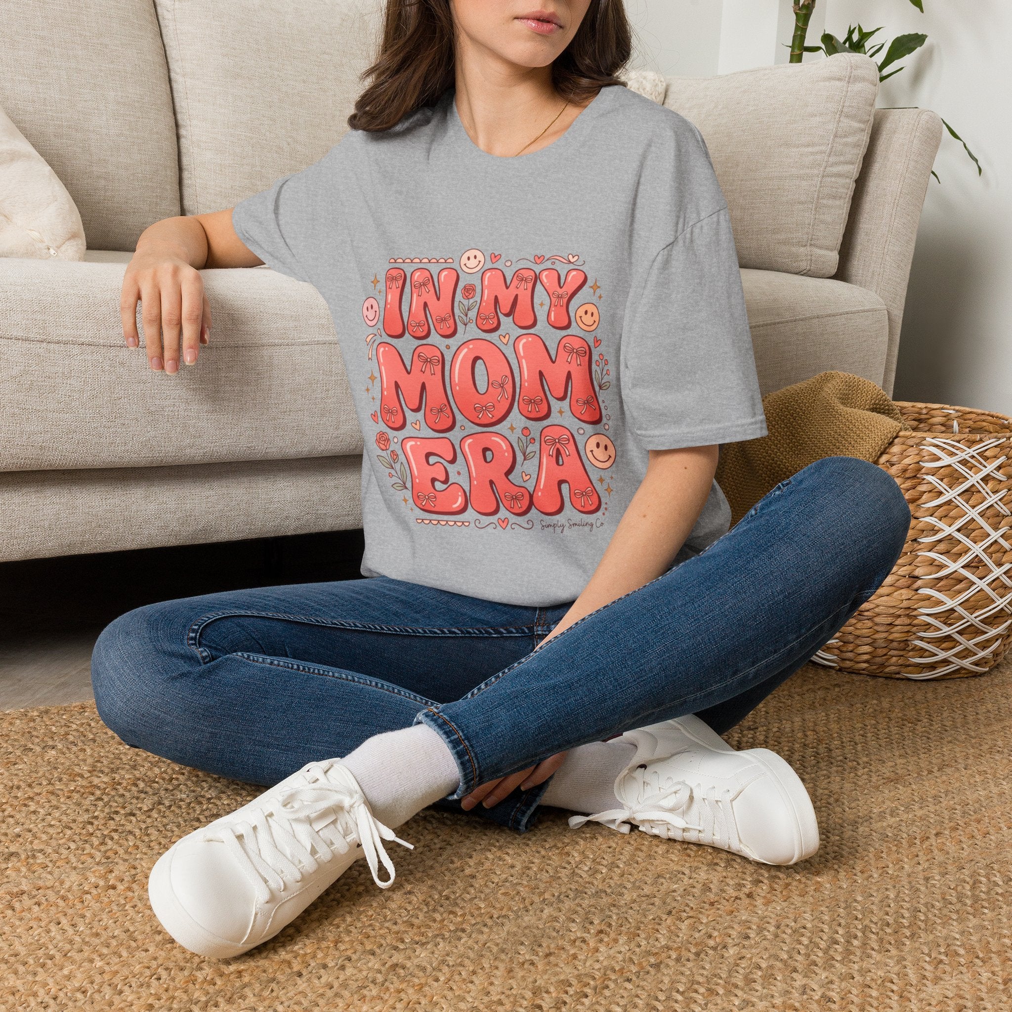 In My Mom Era T-Shirt — Retro Cute Mother's Day Graphic Tee