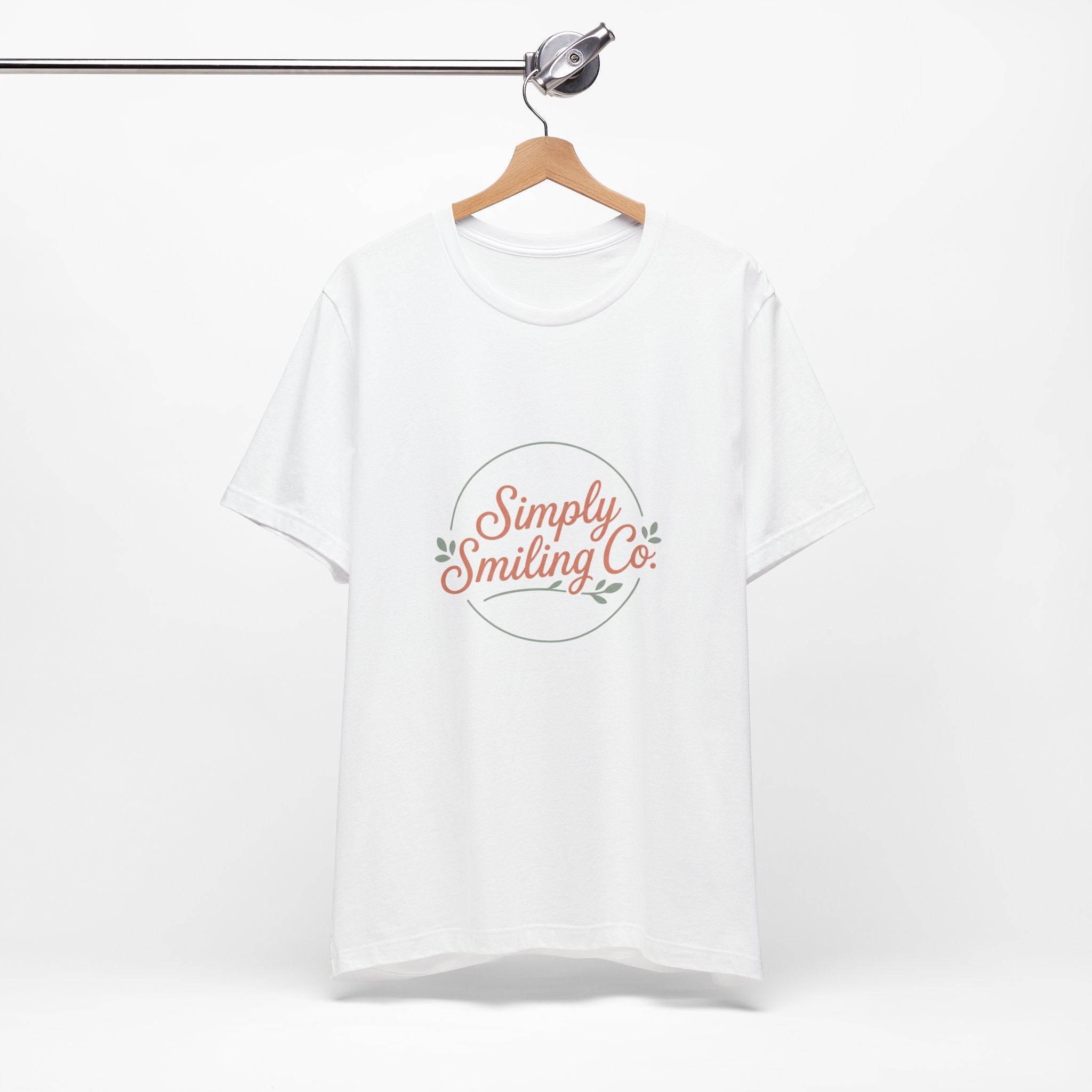 Simply Smiling Co. Tee | Gen Z sassy, coquette minimalist type