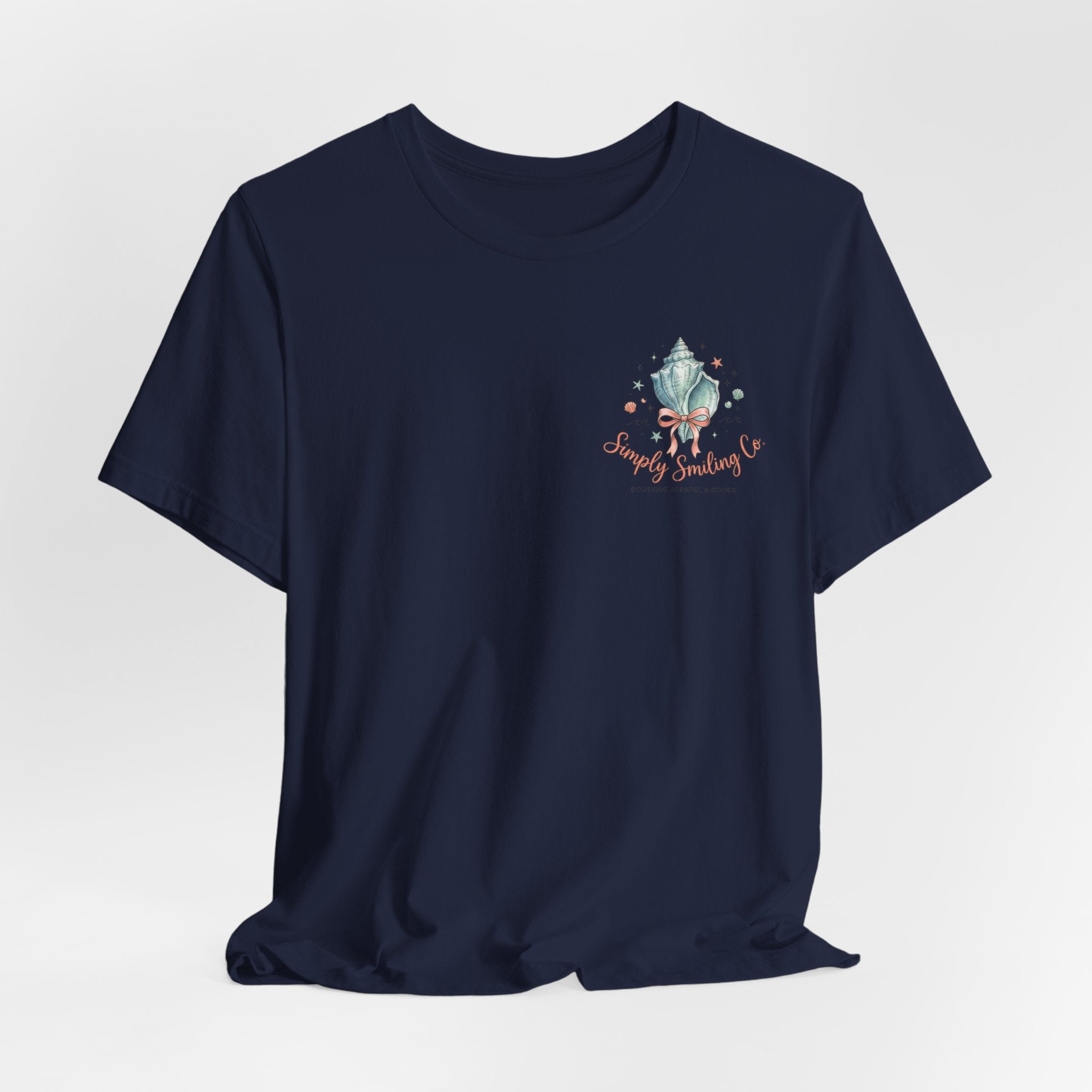 Sea Turtle Shells Tee | coastal aesthetic, pastel blue sea breeze