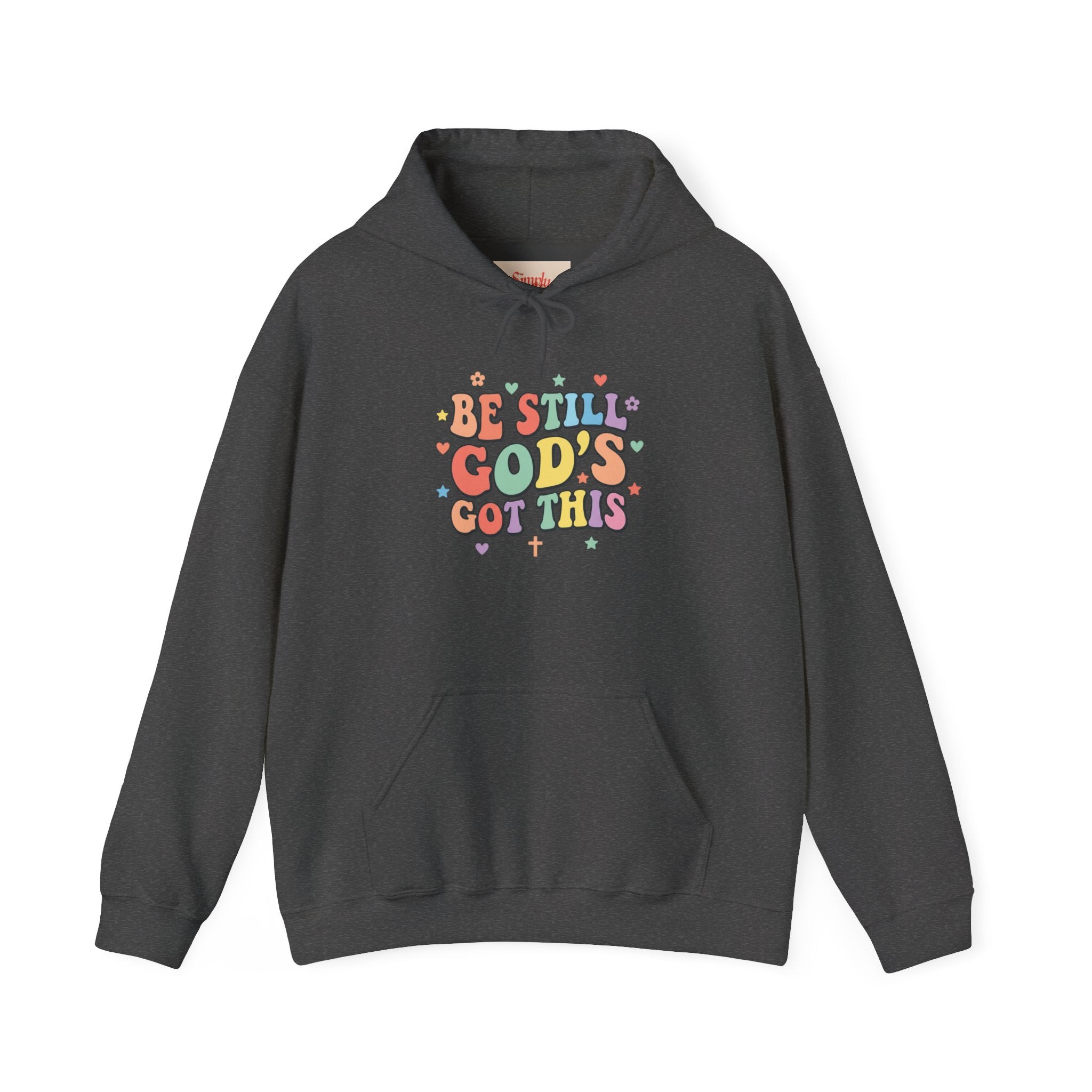 Be Still God’s Got This Hoodie | Christian encouragement, pastel groovy faith