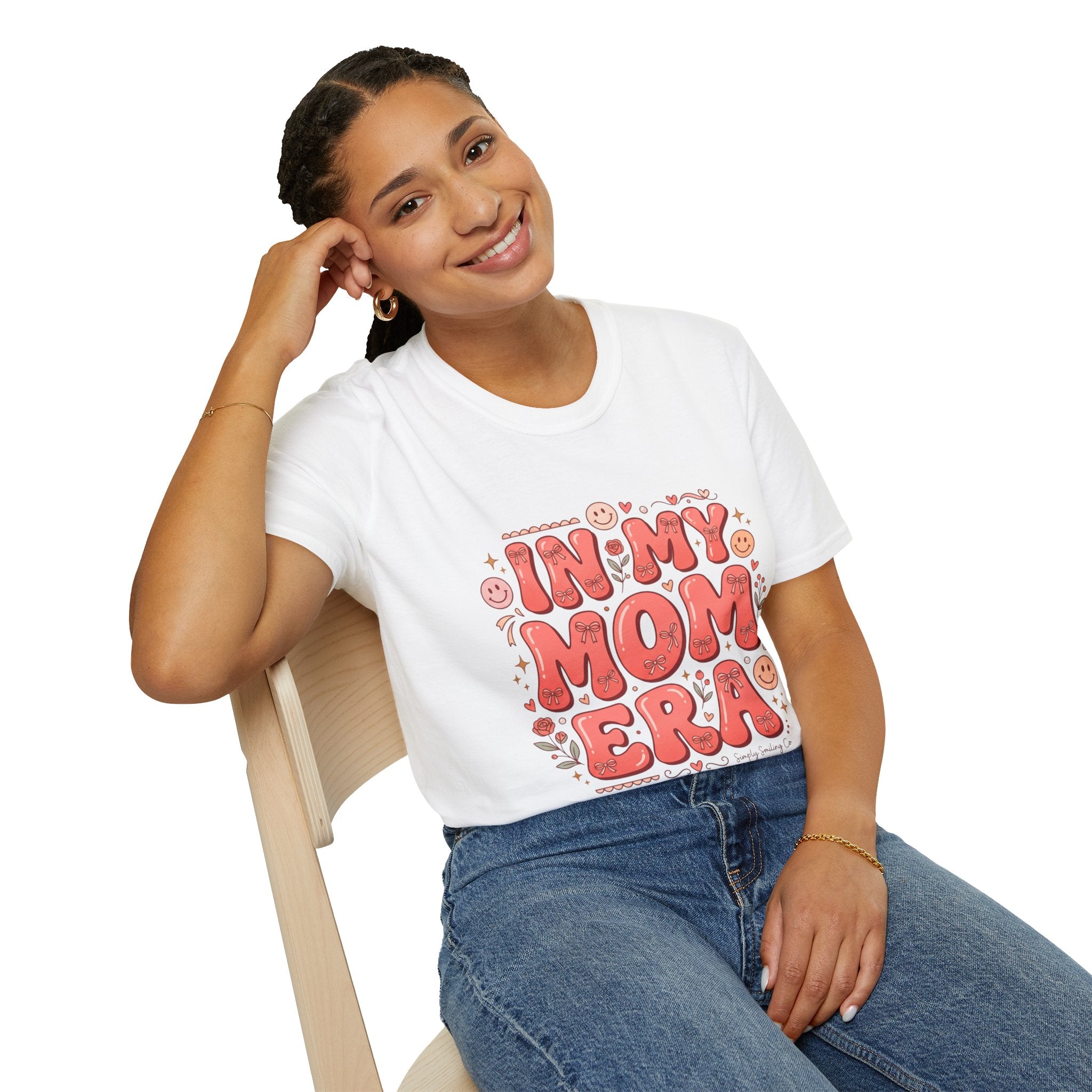 In My Mom Era T-Shirt — Retro Cute Mother's Day Graphic Tee