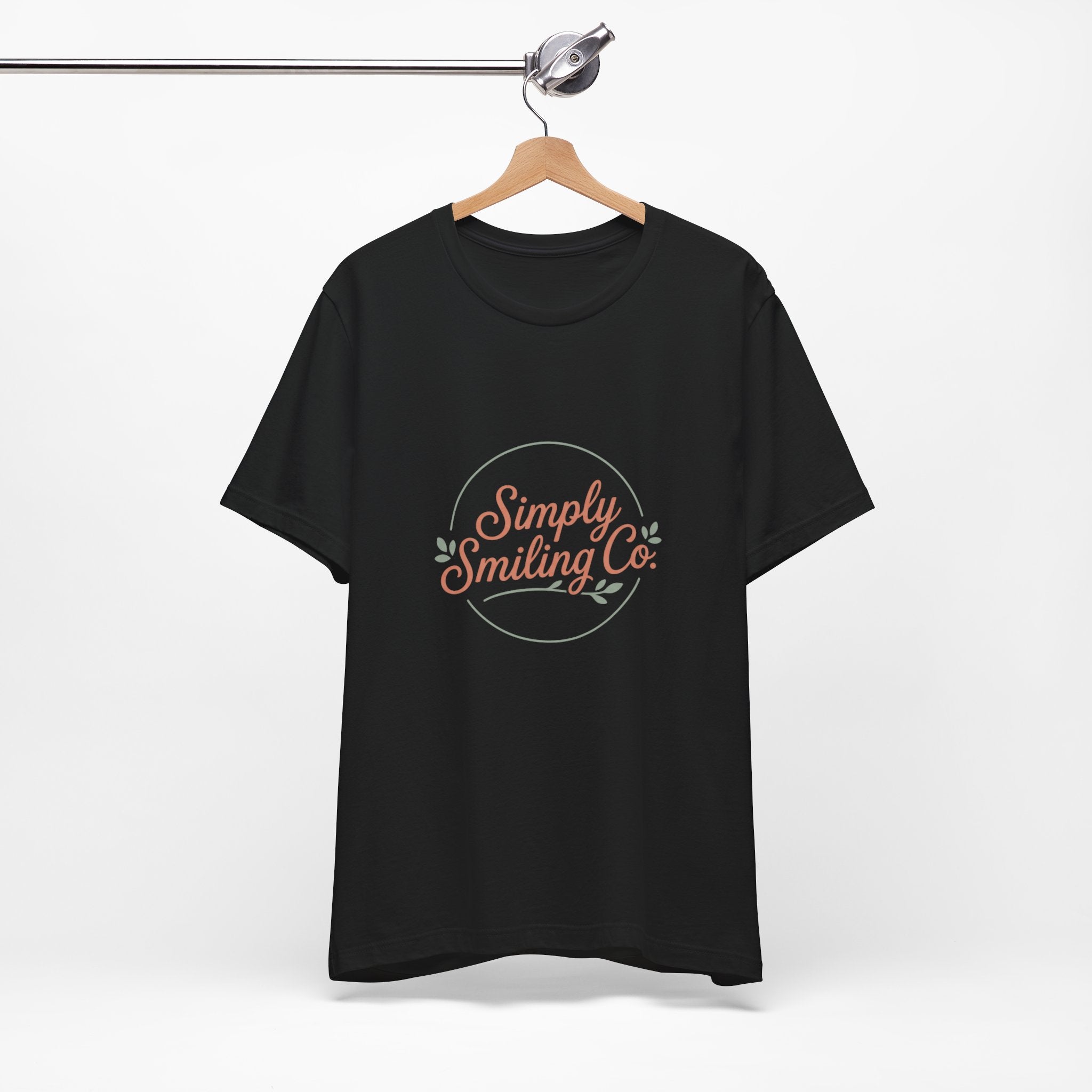 Simply Smiling Co. Tee | Gen Z sassy, coquette minimalist type
