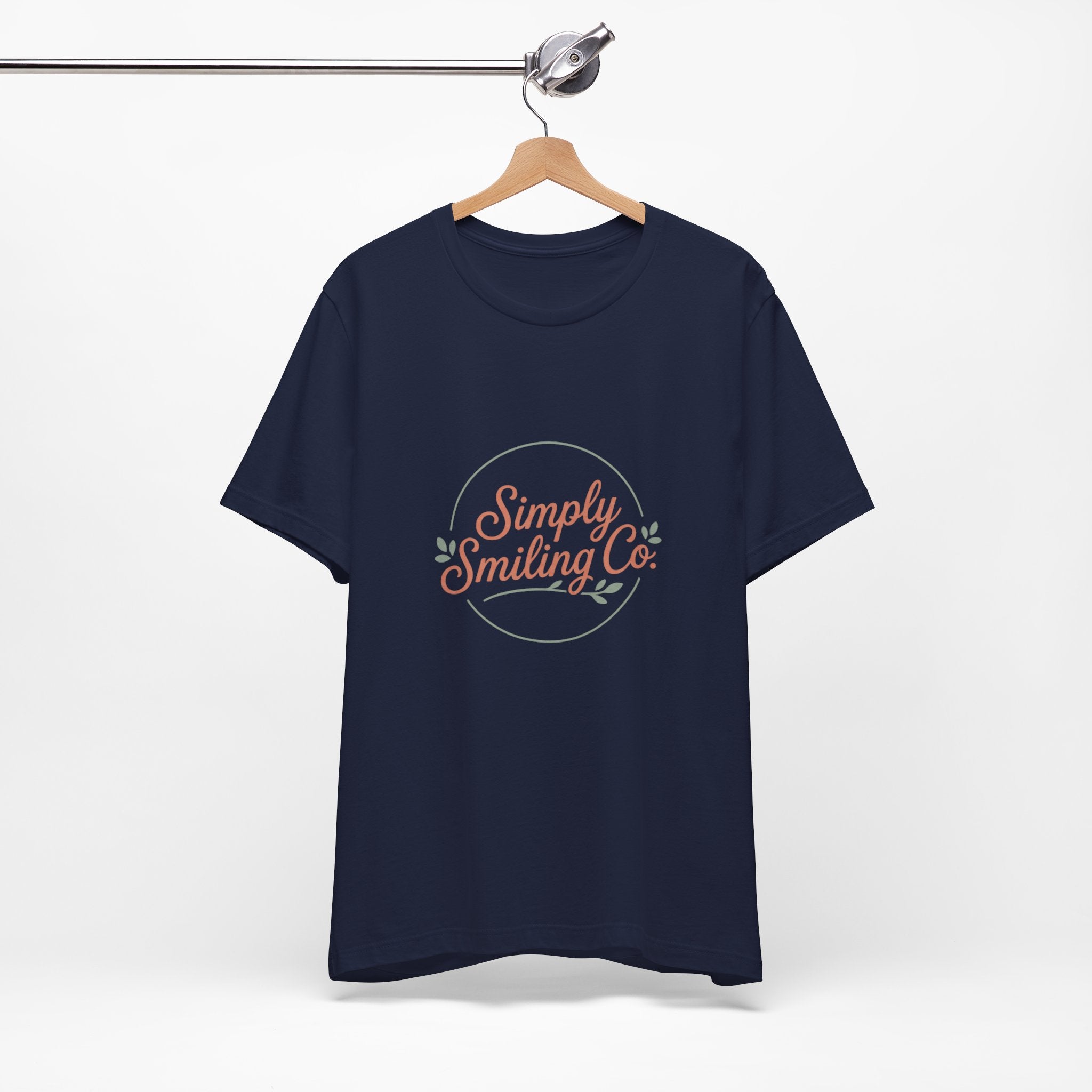 Simply Smiling Co. Tee | Gen Z sassy, coquette minimalist type
