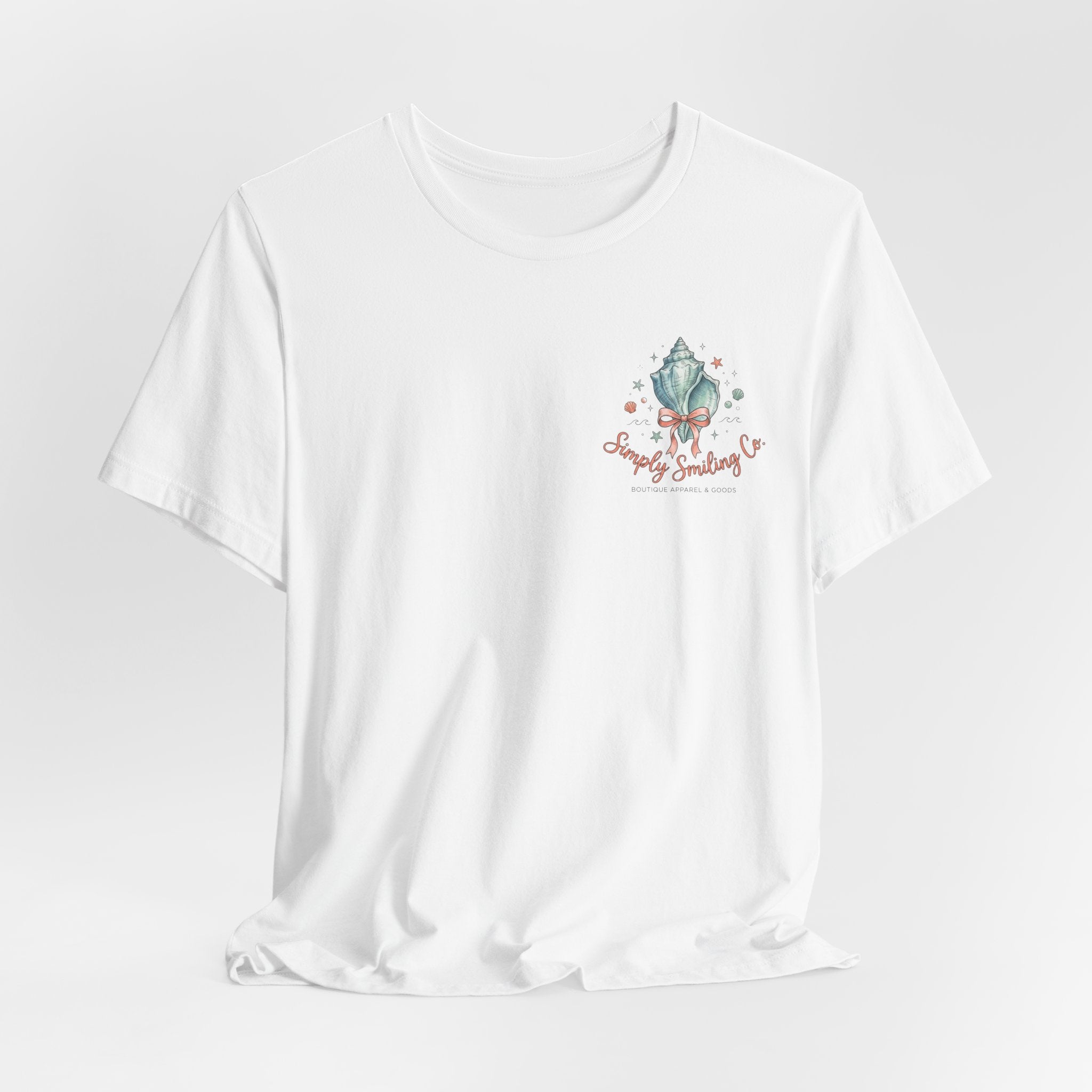 Sea Turtle Shells Tee | coastal aesthetic, pastel blue sea breeze