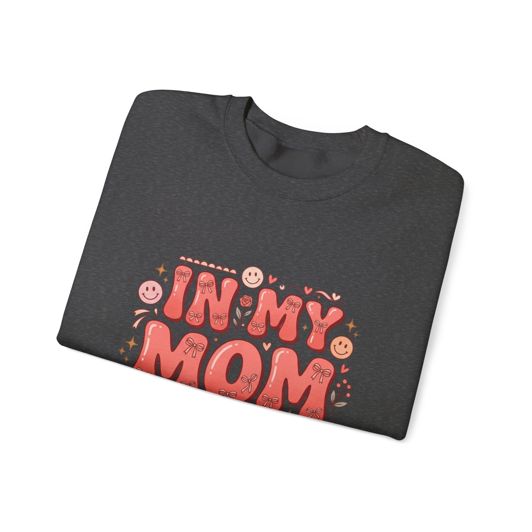 Mom Era Crewneck Sweatshirt — "In My Mom Era" Retro Graphic