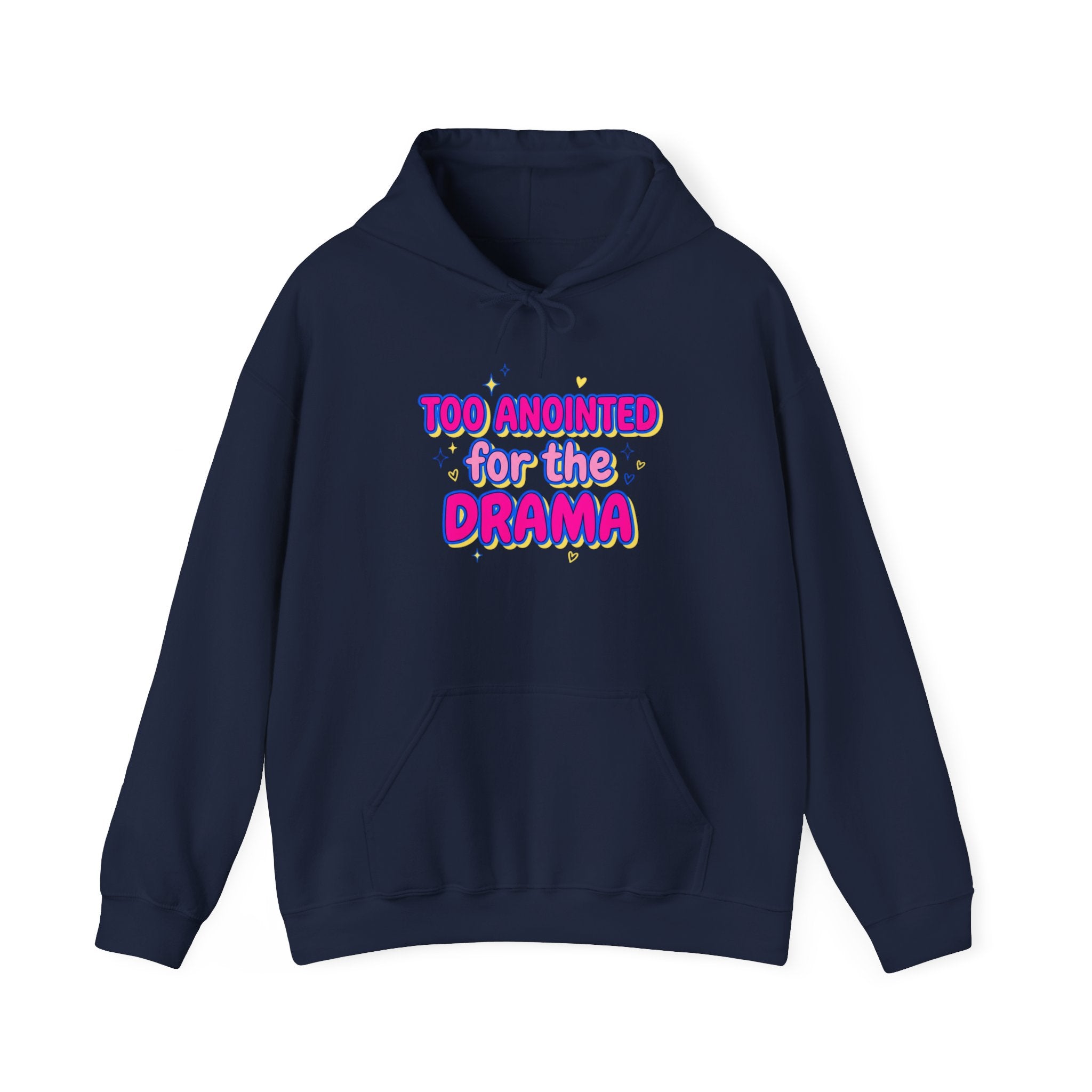 Too Amused for the Drama Hoodie | Gen Z sassy, snarky minimalist type