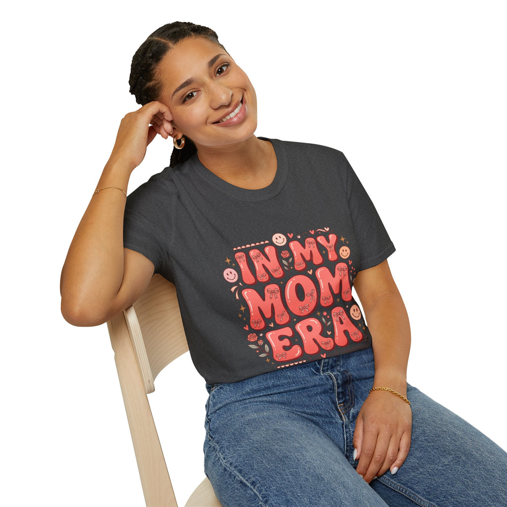 In My Mom Era T-Shirt — Retro Cute Mother's Day Graphic Tee