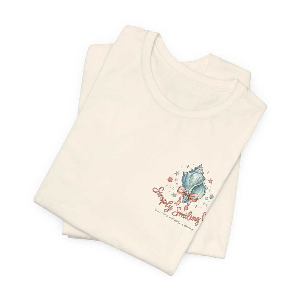 Sea Turtle Shells Tee | coastal aesthetic, pastel blue sea breeze