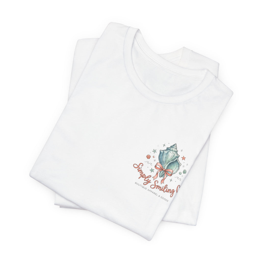 Sea Turtle Shells Tee | coastal aesthetic, pastel blue sea breeze