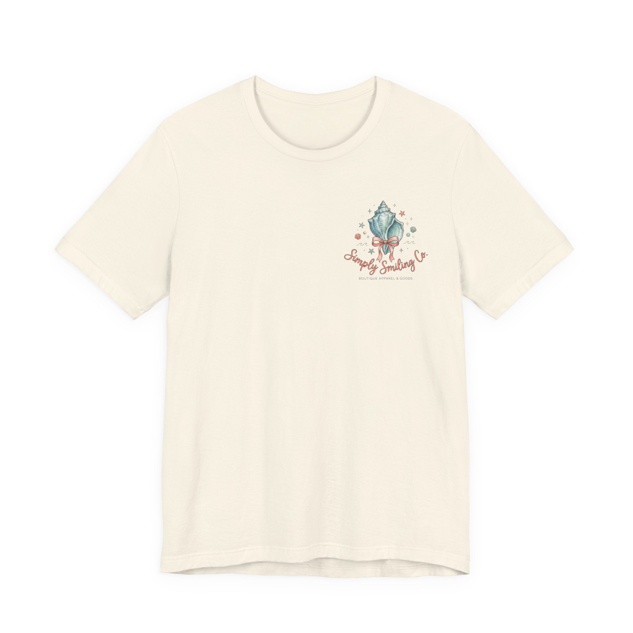 Sea Turtle Shells Tee | coastal aesthetic, pastel blue sea breeze