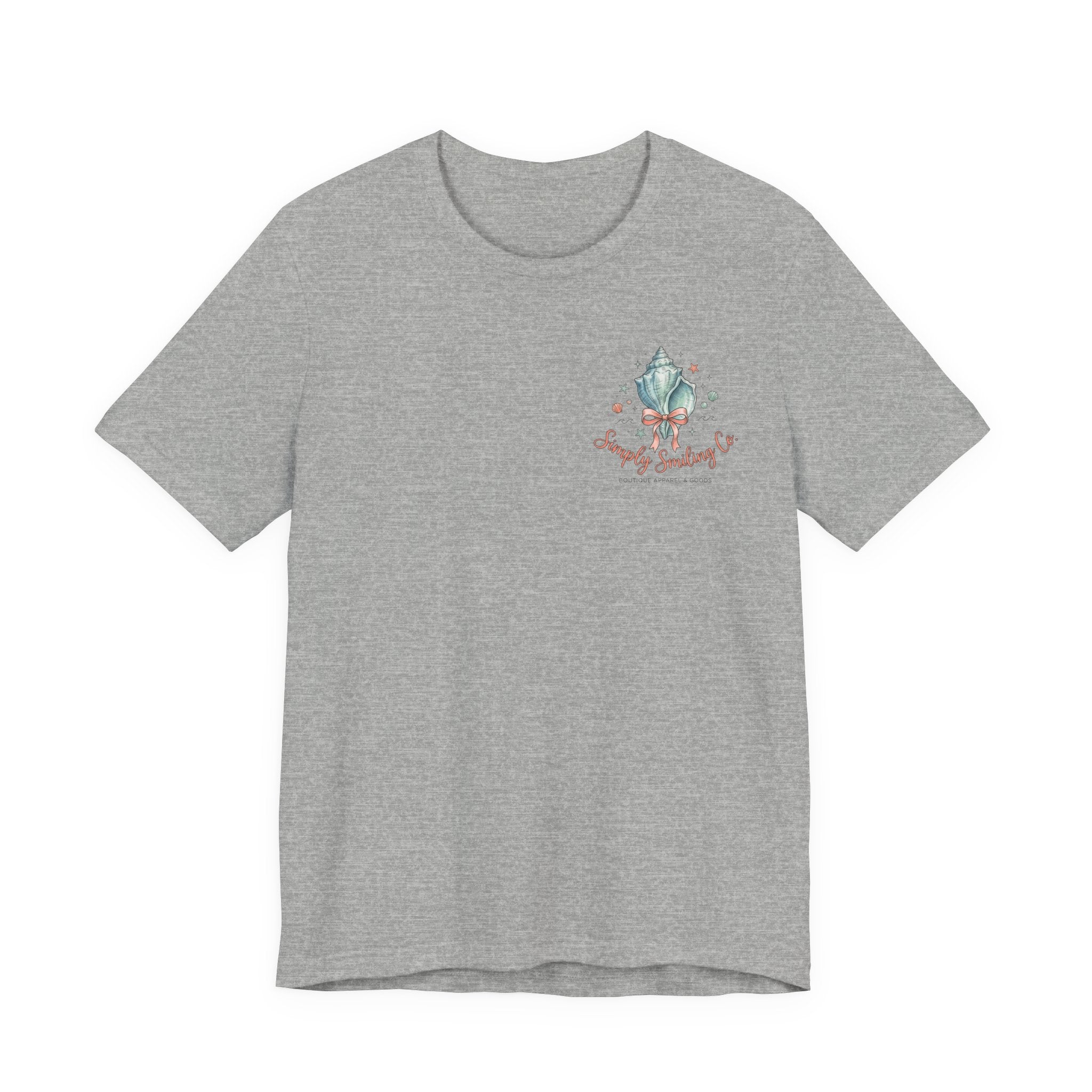 Sea Turtle Shells Tee | coastal aesthetic, pastel blue sea breeze