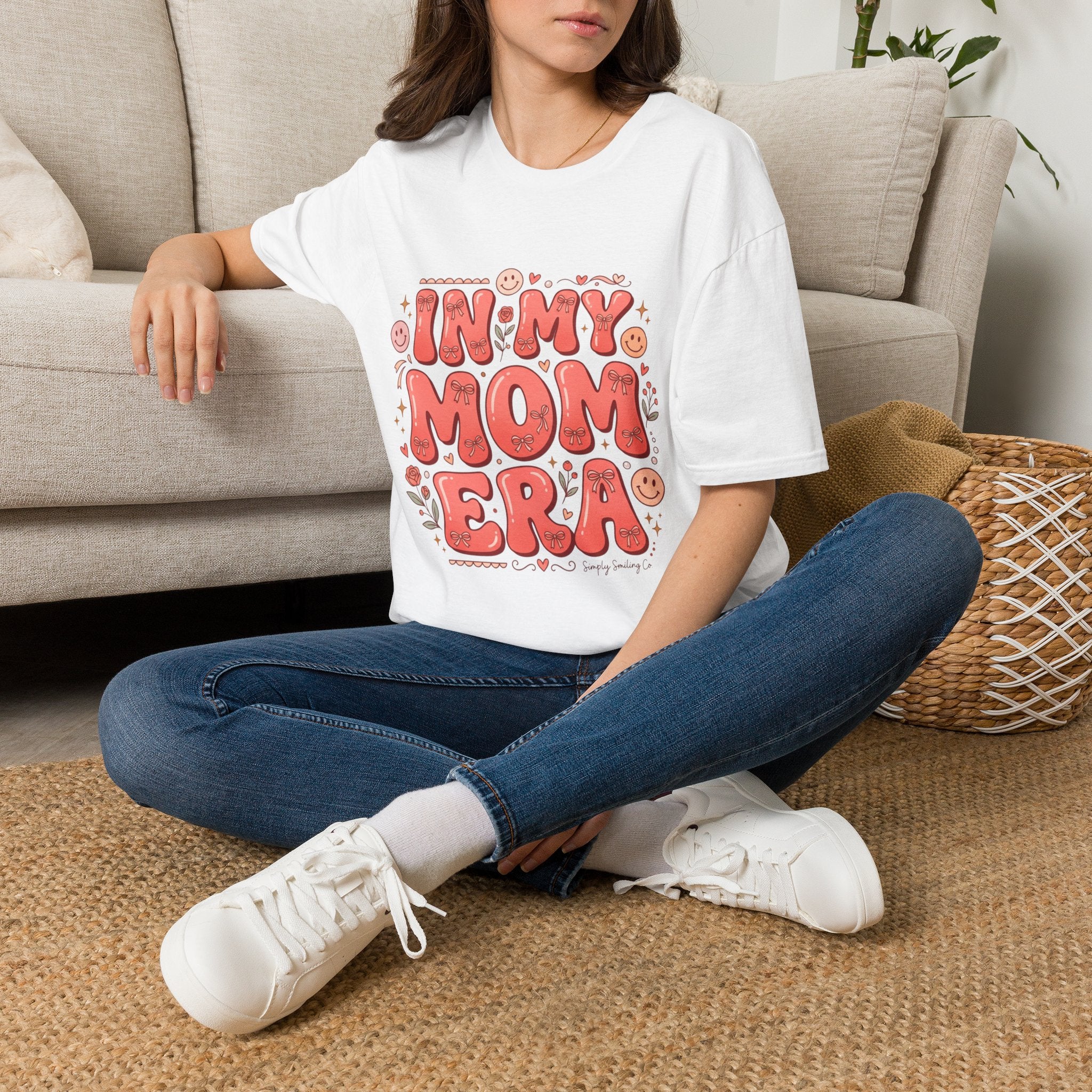 In My Mom Era T-Shirt — Retro Cute Mother's Day Graphic Tee