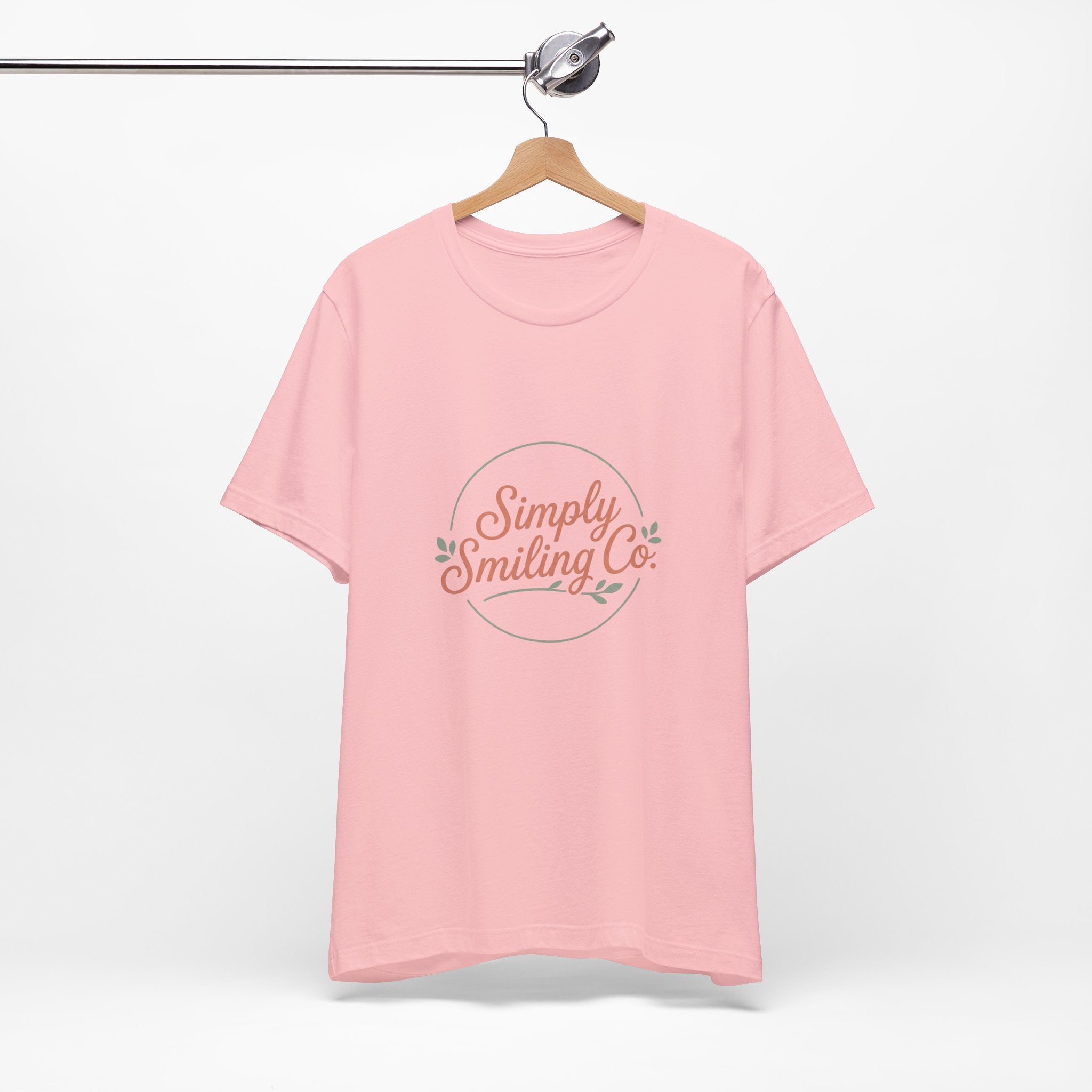 Simply Smiling Co. Tee | Gen Z sassy, coquette minimalist type