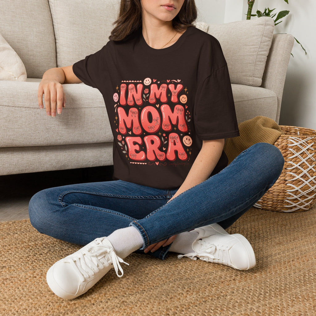 In My Mom Era T-Shirt — Retro Cute Mother's Day Graphic Tee