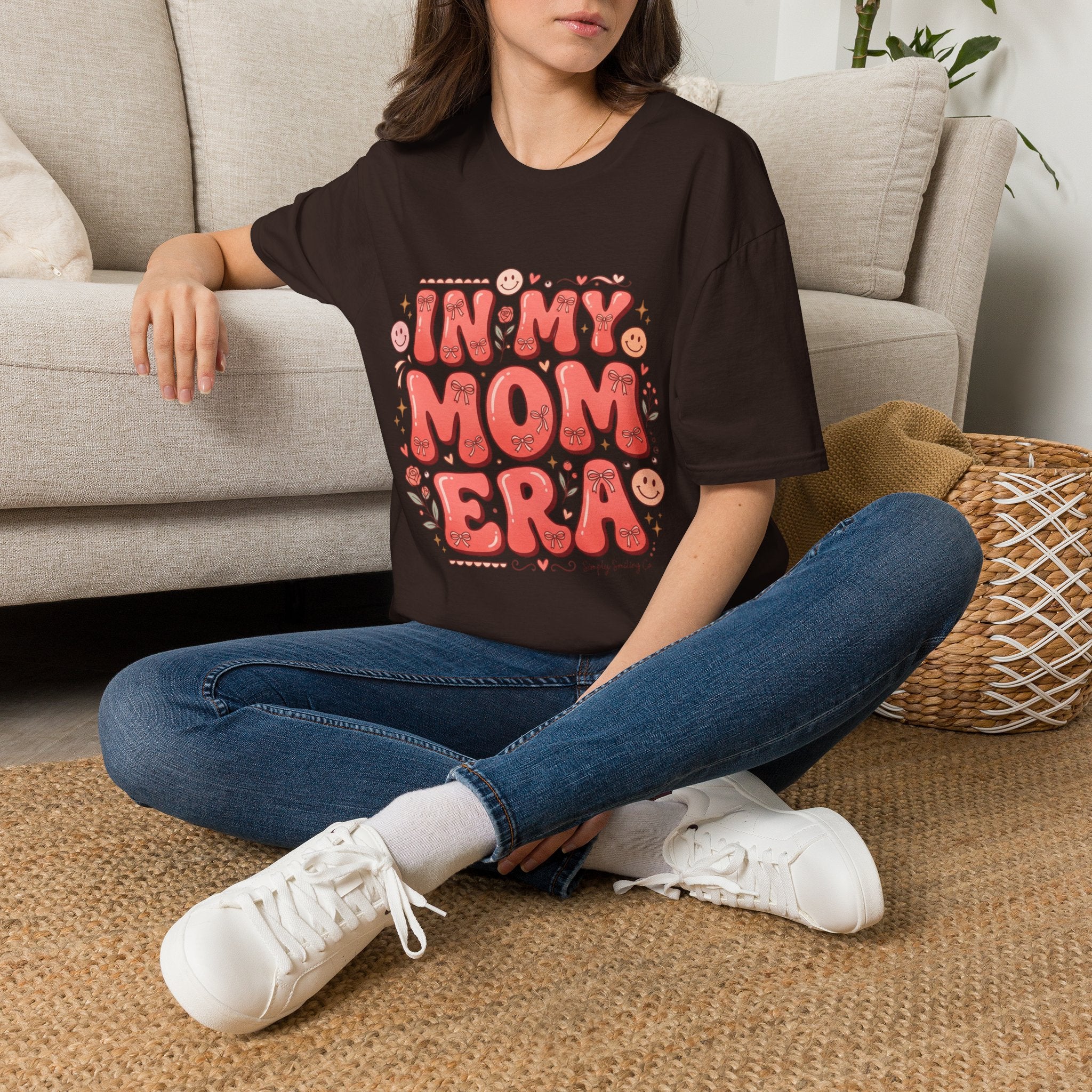 In My Mom Era T-Shirt — Retro Cute Mother's Day Graphic Tee
