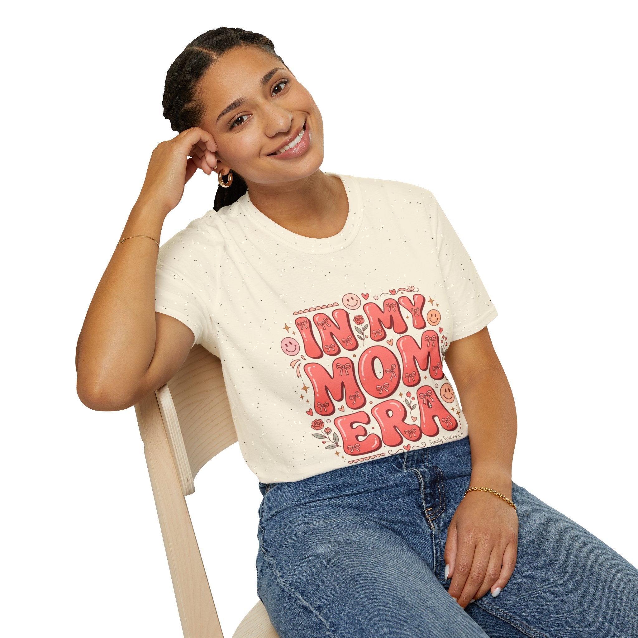 In My Mom Era T-Shirt — Retro Cute Mother's Day Graphic Tee