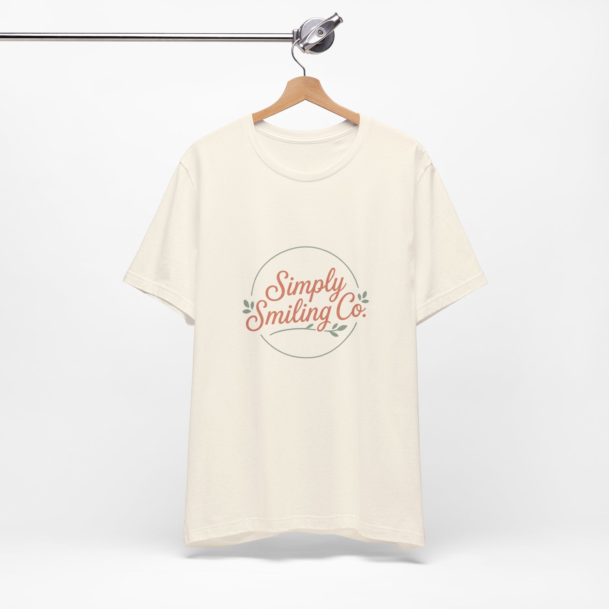 Simply Smiling Co. Tee | Gen Z sassy, coquette minimalist type