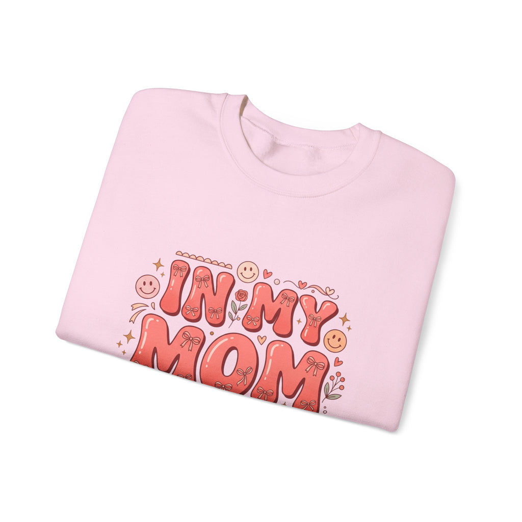 Mom Era Crewneck Sweatshirt — "In My Mom Era" Retro Graphic