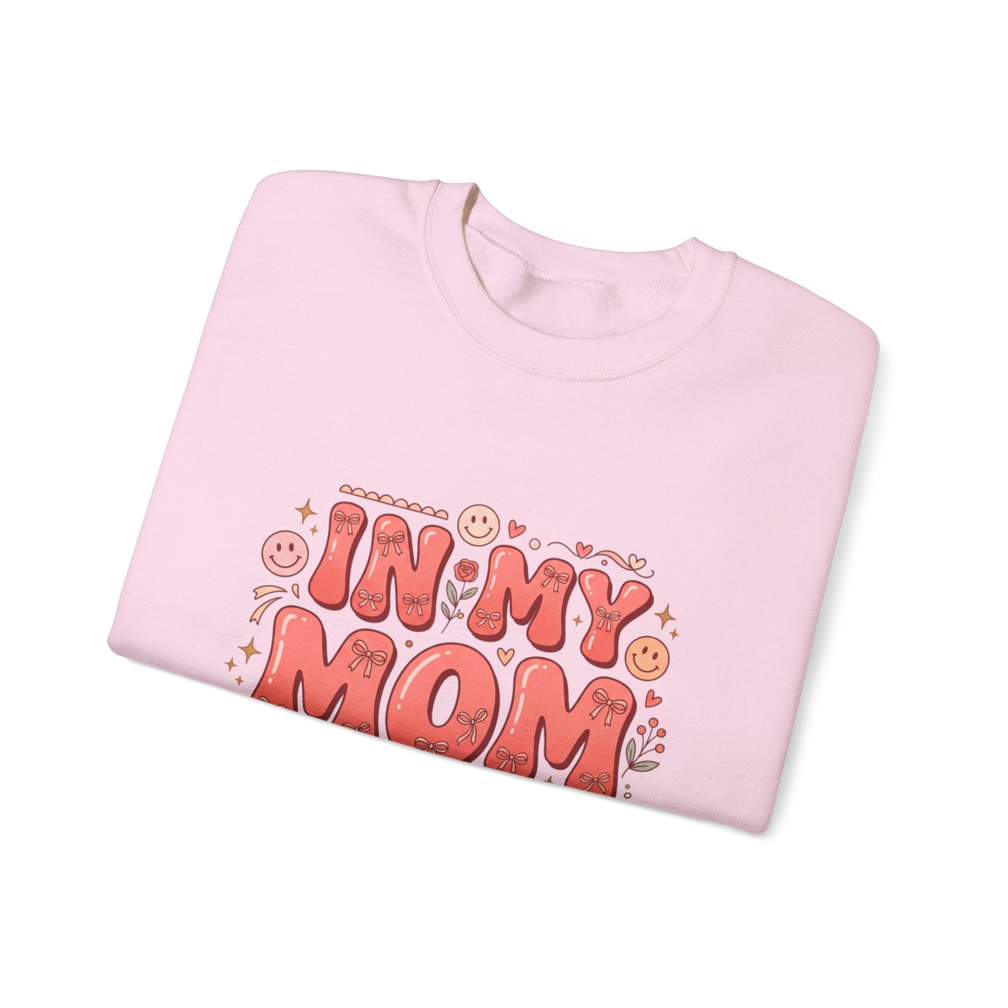 Mom Era Crewneck Sweatshirt — "In My Mom Era" Retro Graphic
