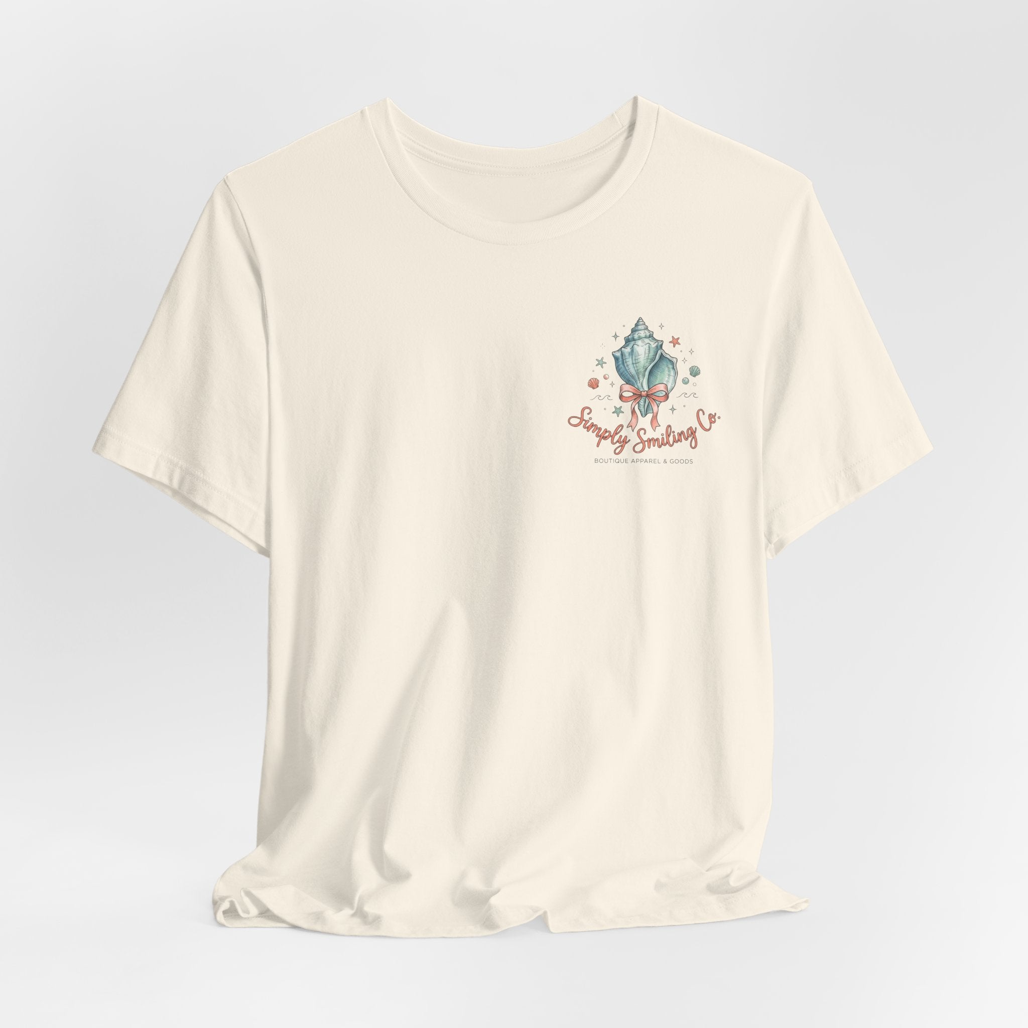 Sea Turtle Shells Tee | coastal aesthetic, pastel blue sea breeze