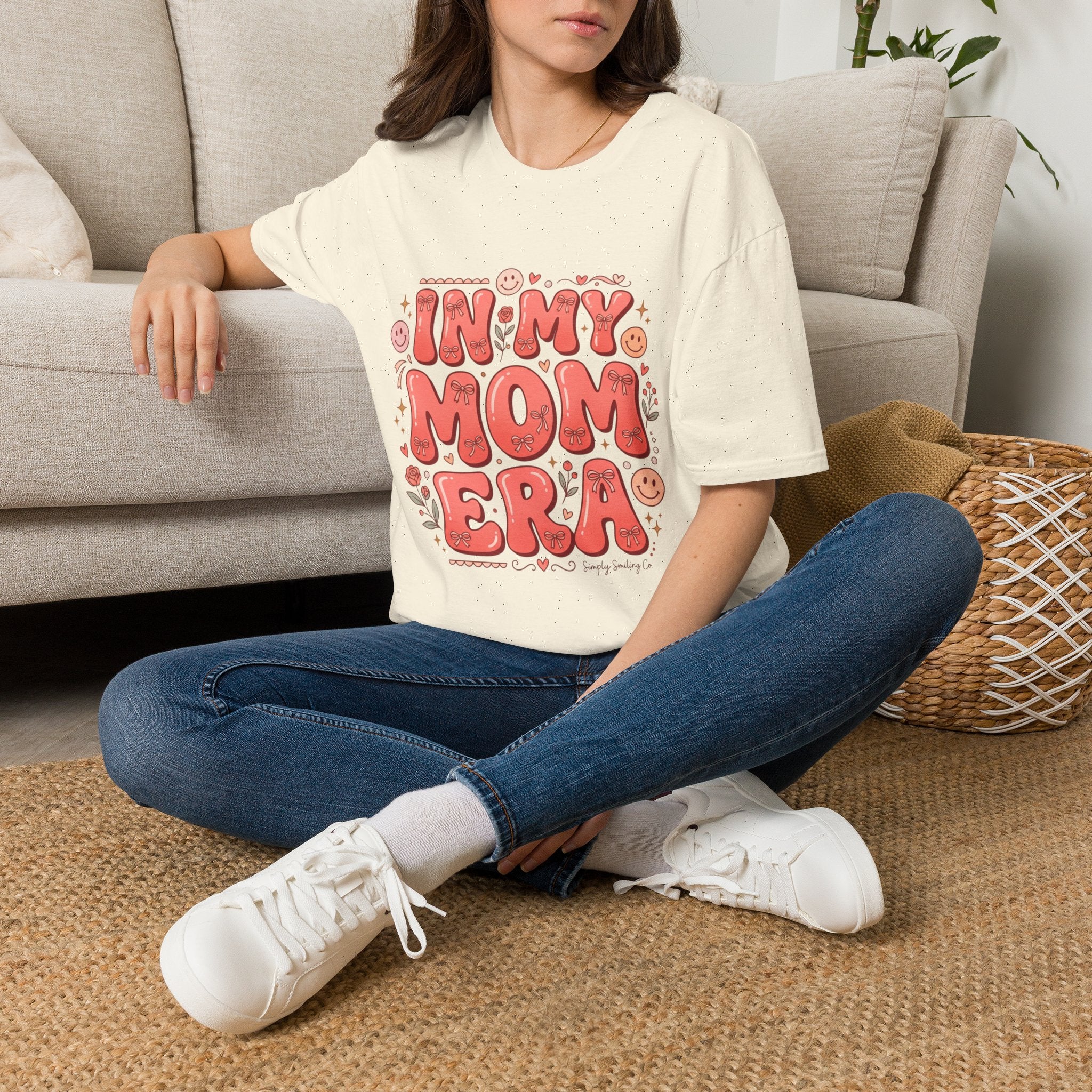 In My Mom Era T-Shirt — Retro Cute Mother's Day Graphic Tee