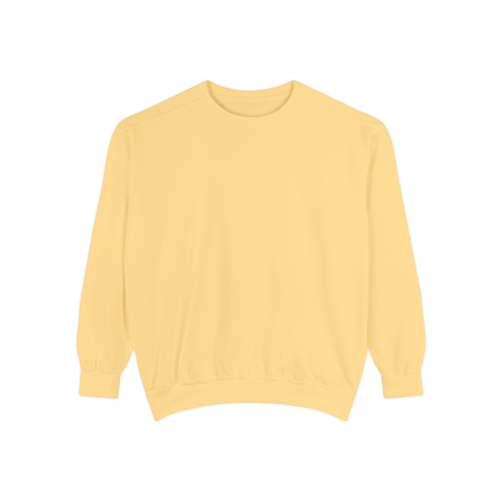 Sweatshirt — "Spreading Smiles, One Design At A Time" Retro Smiley Crewneck