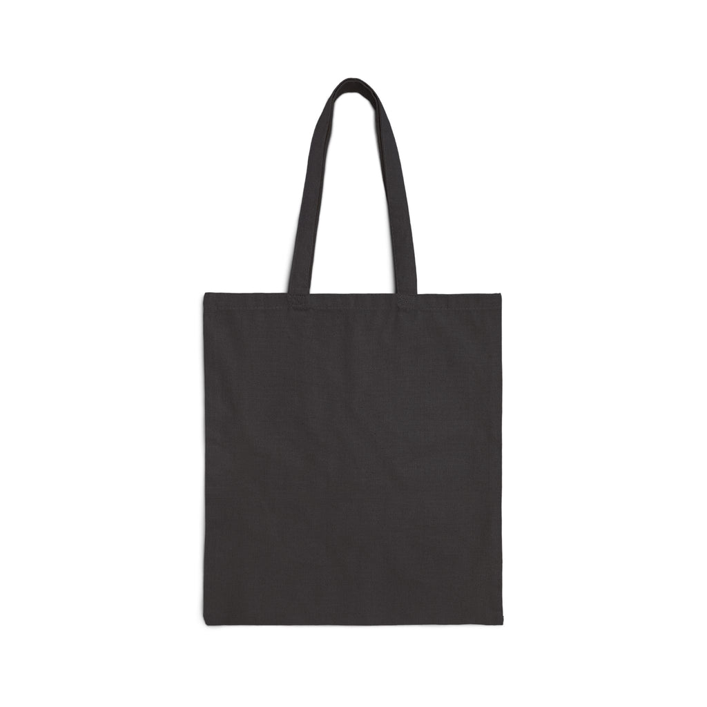 Groovy Pastel Scripture Tote, Christian Encouragement Cotton Canvas Bag | Retro Uplifting