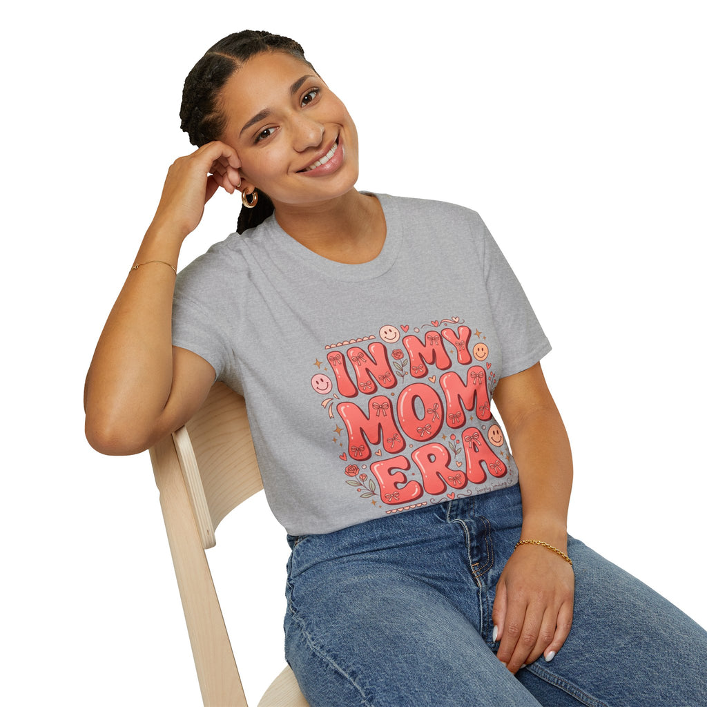 In My Mom Era T-Shirt — Retro Cute Mother's Day Graphic Tee