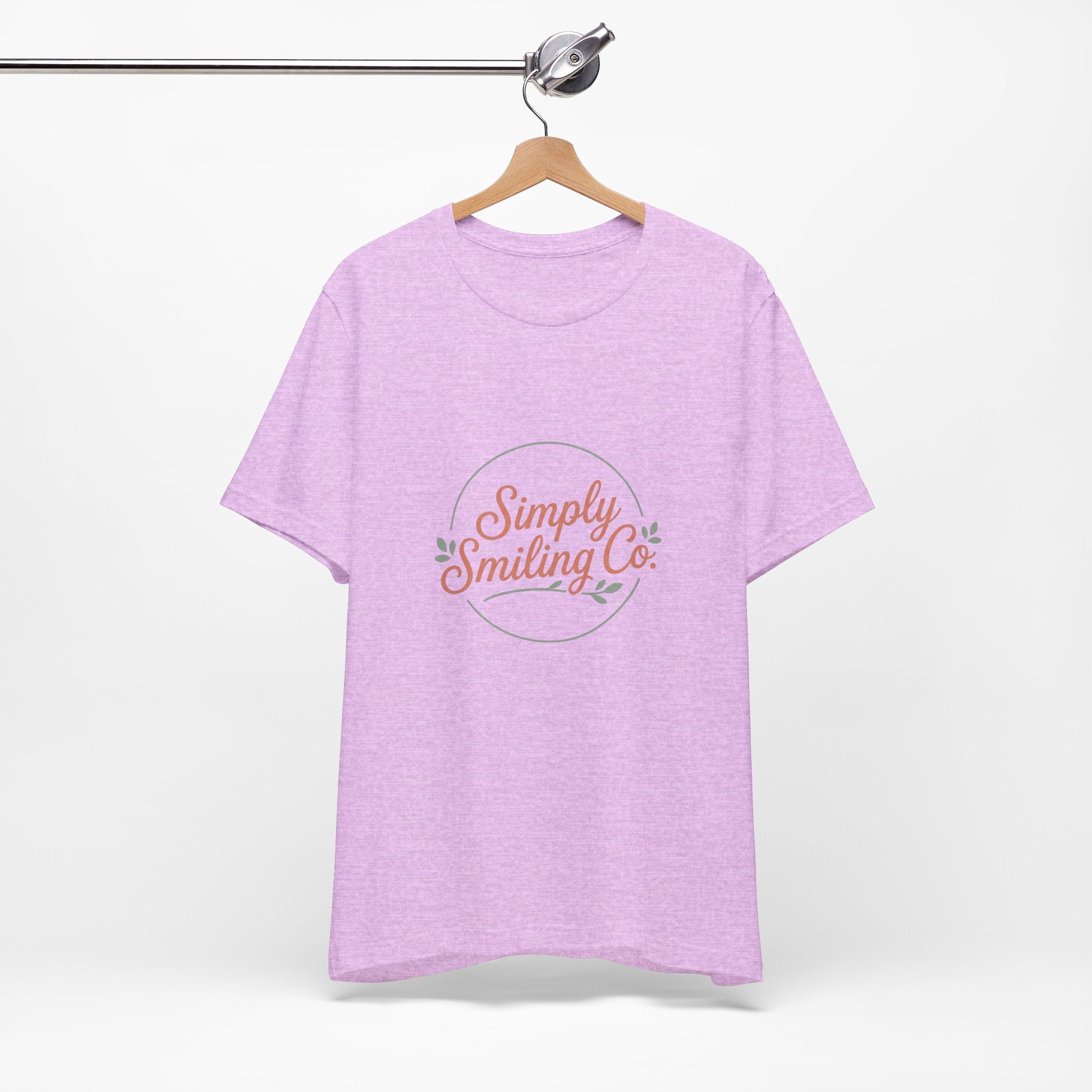Simply Smiling Co. Tee | Gen Z sassy, coquette minimalist type