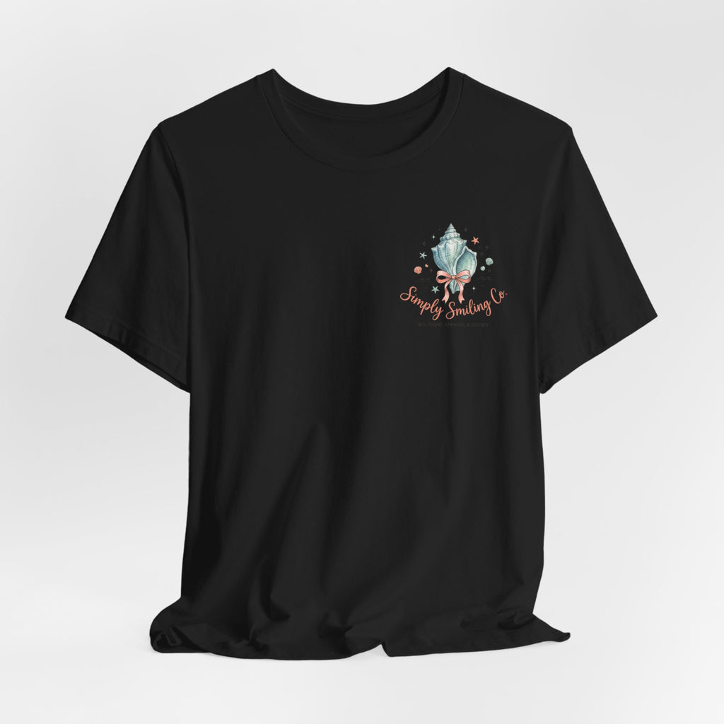 Sea Turtle Shells Tee | coastal aesthetic, pastel blue sea breeze