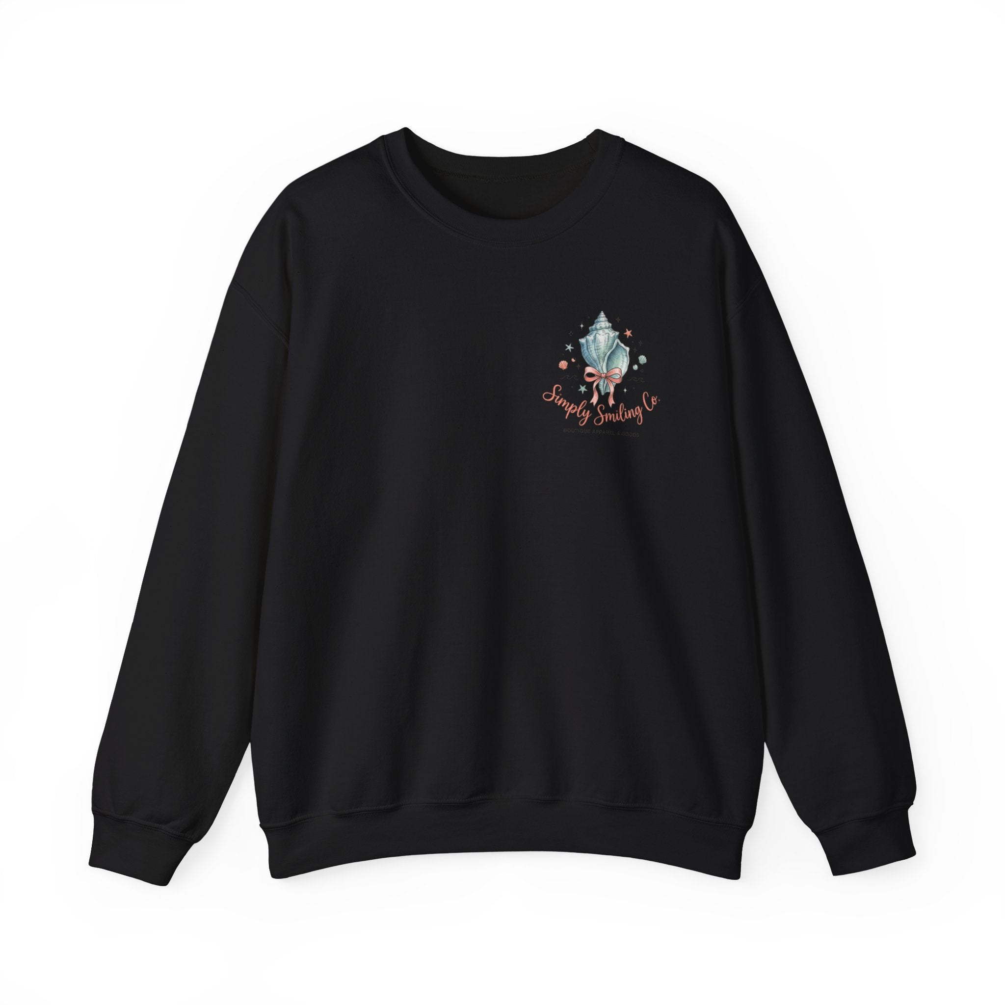 Seaside Shells Crewneck Sweatshirt | coastal aesthetic, sea breeze
