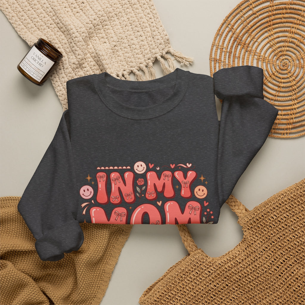 Mom Era Crewneck Sweatshirt — "In My Mom Era" Retro Graphic