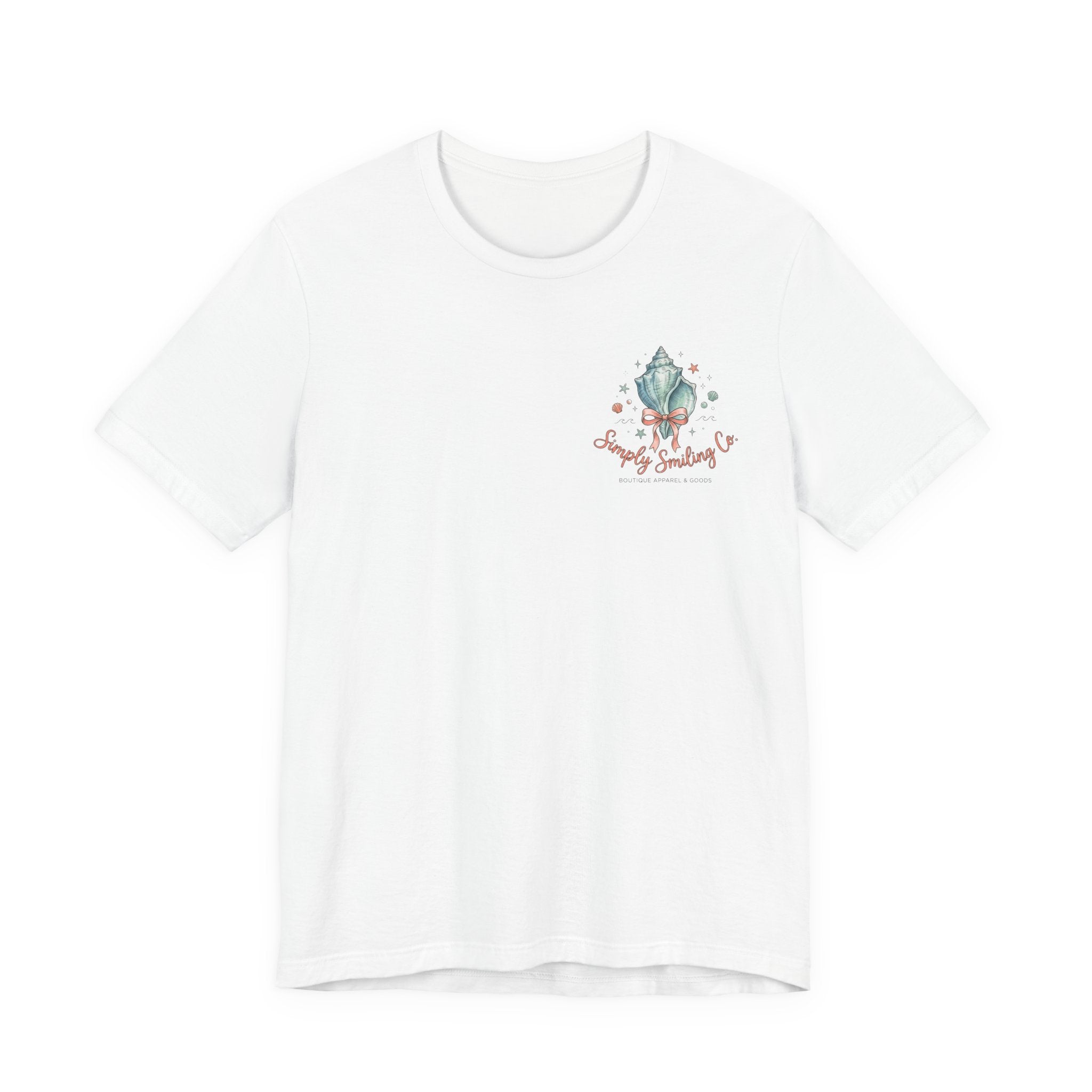 Sea Turtle Shells Tee | coastal aesthetic, pastel blue sea breeze