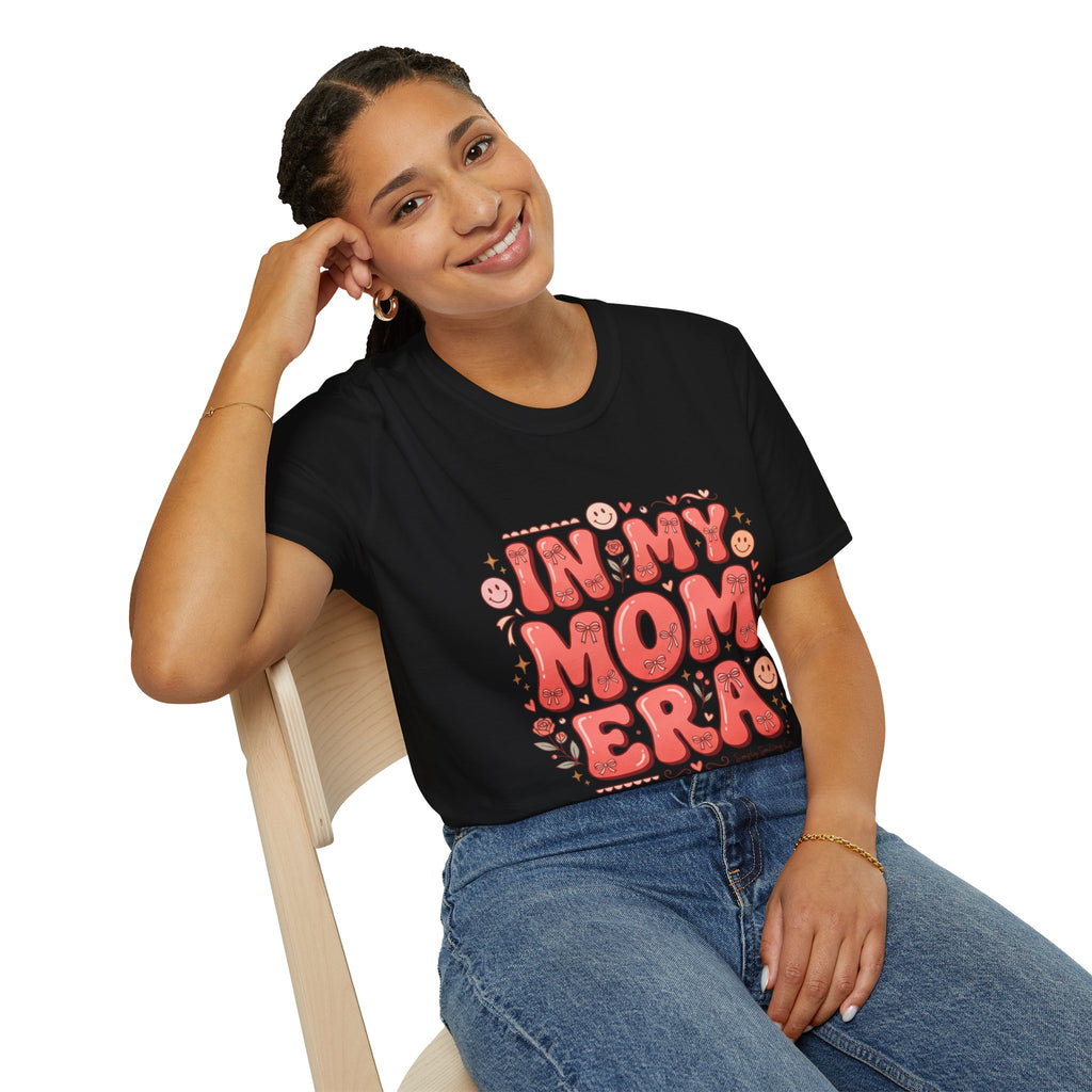 In My Mom Era T-Shirt — Retro Cute Mother's Day Graphic Tee